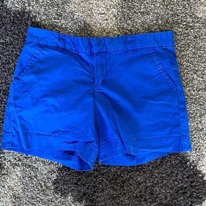Blue Calvin Klein shorts